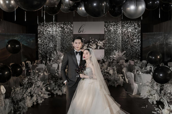被两位设计师接受的黑白主题婚礼你可以接受吗