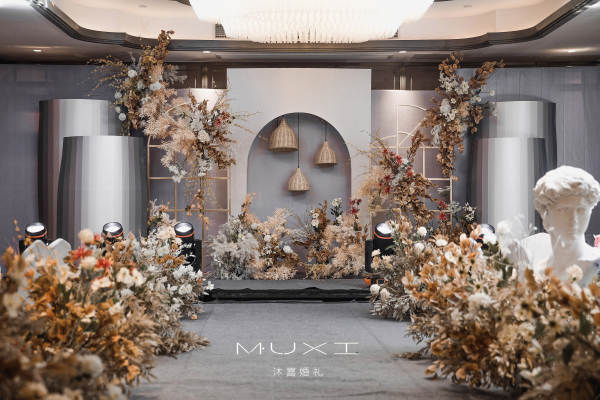 小资香槟灰创意型婚礼