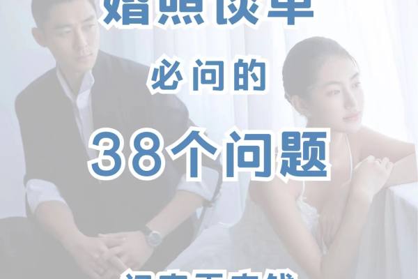 婚纱照谈单必问这38个问题，问完再交