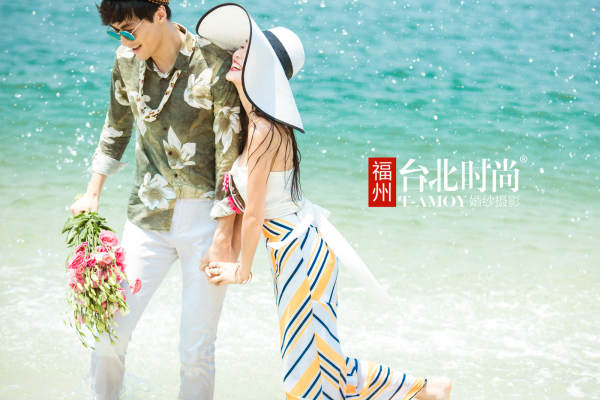 【婚照】浪漫海景系列《蓝色小确幸》