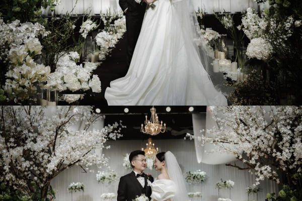 简约高级的韩式婚礼