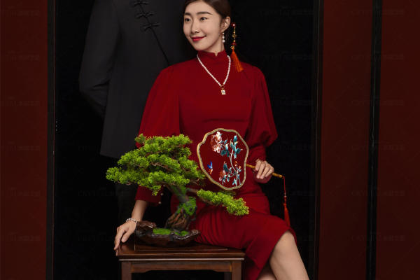 中式喜嫁婚纱照！