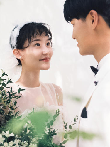 小清新婚纱照