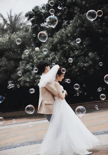 清新浪漫丨超甜的纪实风婚纱照