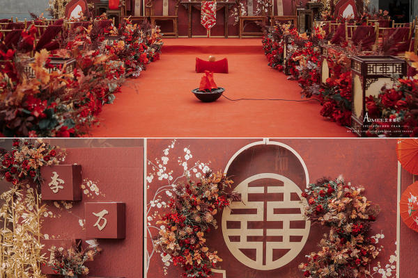 户外小资中式婚礼《囍嫁》婚礼旺季期间不参与活动