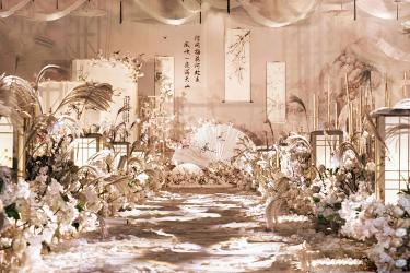 花海阁婚礼|香槟色婚礼 温馨浪漫