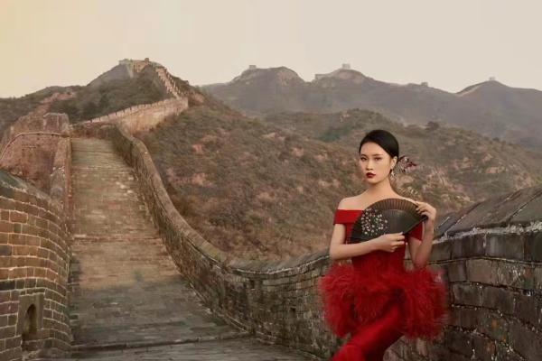 时尚长城作品欣赏