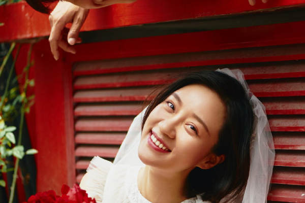 复古港式婚纱照