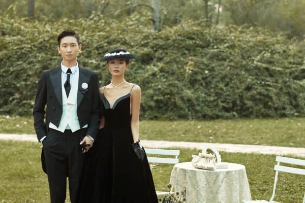 法式优雅婚纱照