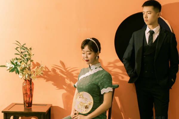 【青柠•复古民国风】罗先生&陈女士客照欣赏
