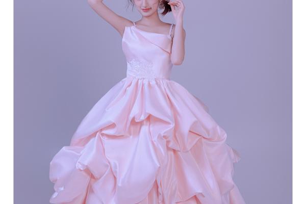 奶油韩系少女婚纱照