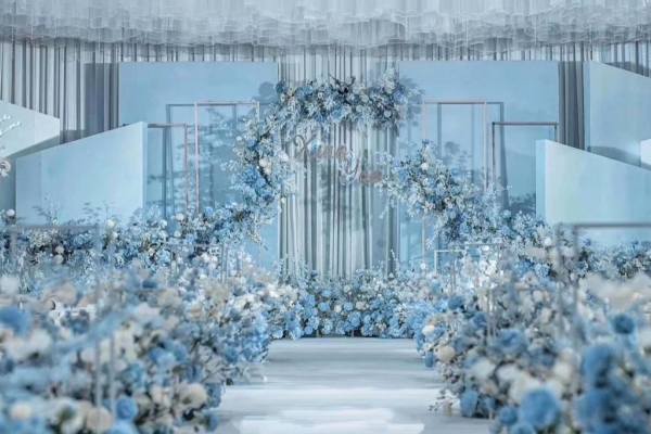 《薇啦婚礼》夏天来了，就要一场清新蓝的婚礼