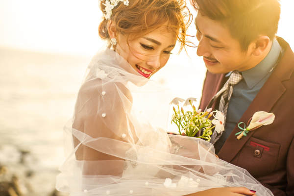海景婚纱