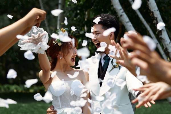 小清新婚纱照
