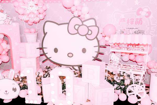Kitty猫卡通主题婚礼