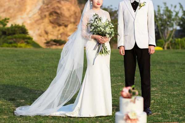 清新🌱文艺草坪婚纱照