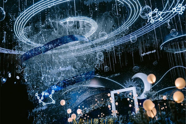 【梦幻季】蓝色星空主题全顶婚礼