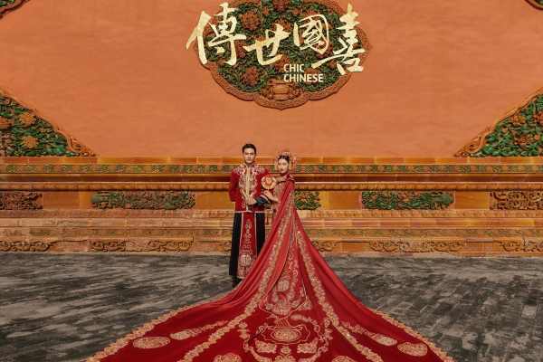 【铂爵旅拍】中式国风必拍婚纱照-传世国囍