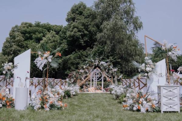 【树屿】夏日清新感草坪婚礼