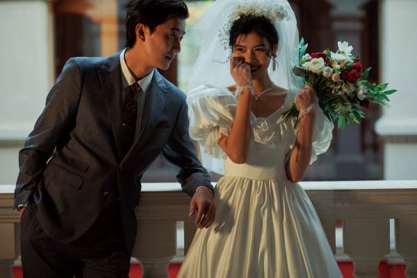 复古港风怀旧婚纱照