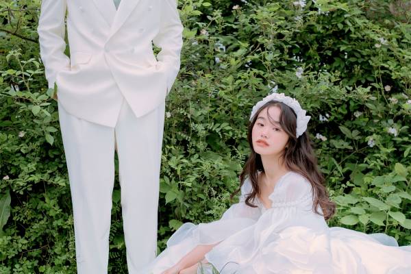 甜蜜 让你心动 森系婚纱照
