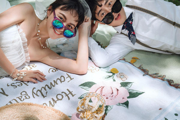 浪漫森系婚纱照 场景任拍+无隐形消费