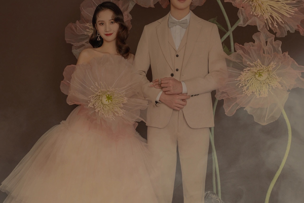 赵丽颖同款花间仙意被父母夸赞的婚照