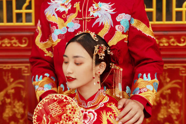 中式婚纱照｜惊艳时光的中式园林婚纱照
