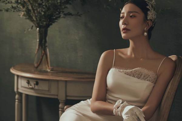油画风格婚纱照