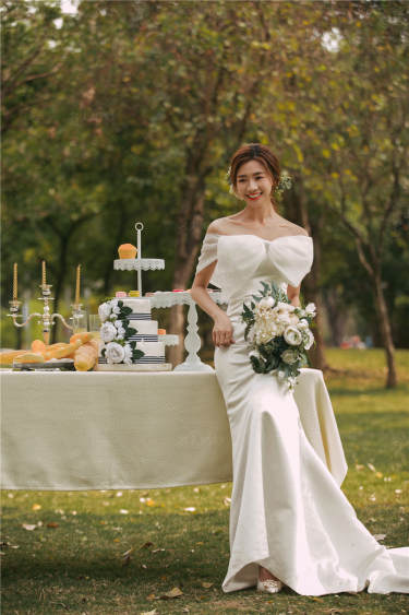 森系丨草坪婚礼丨小清新仪式感