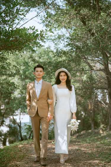 【客照欣赏】姐妹们都夸好看的森系、海景婚纱照