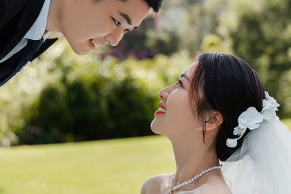 夏日小清新田园森系婚纱照