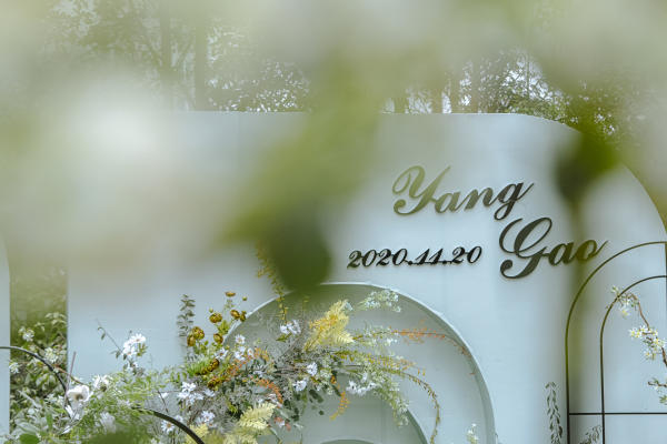 【概念轻奢婚礼】牛油果清新户外婚礼