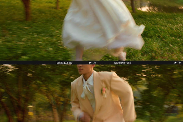 栓Q！被闺蜜问爆的复古森系婚纱照