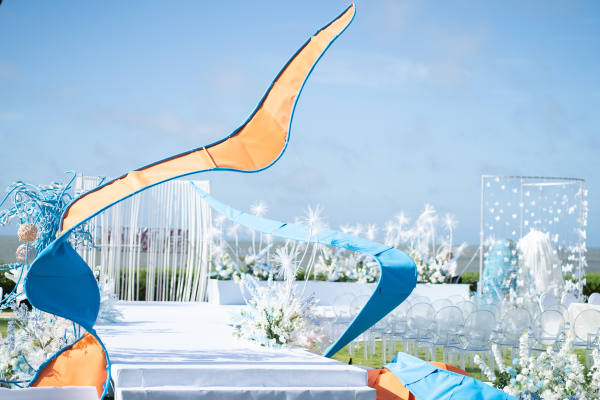 户外草坪婚礼2天1晚蜜月