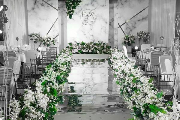 神马东厅小清新婚礼现场设计