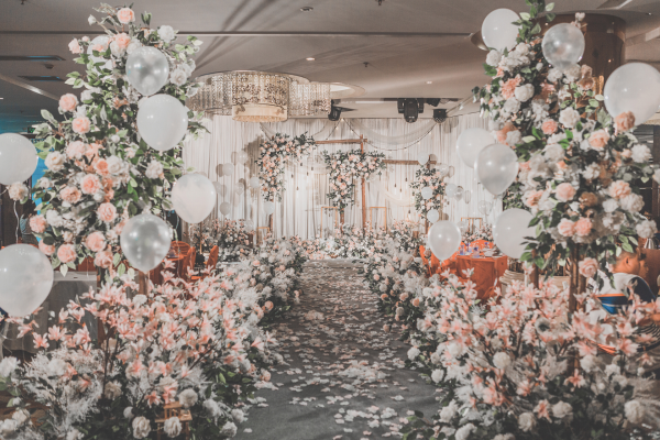 【怦然心动】森系纱幔定制婚礼