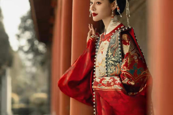 外景明制汉服--美得移不开视线啦！