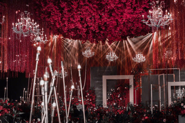 【蓝慕婚礼】网红系红黑主题《THE RED》