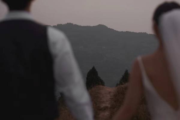 高级电影感婚纱照
