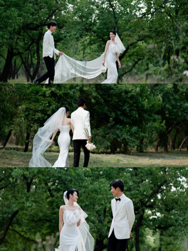 全网都在找的森系婚纱照·自然及纯粹