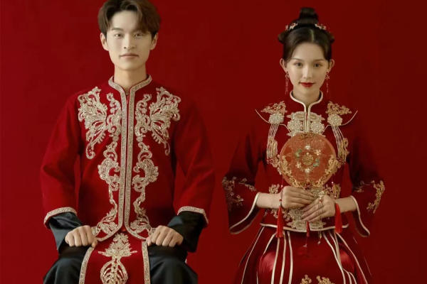 中式婚纱照