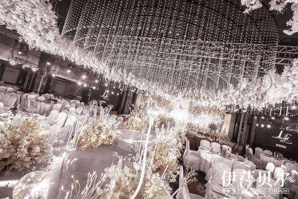 浪漫水晶珠帘婚礼