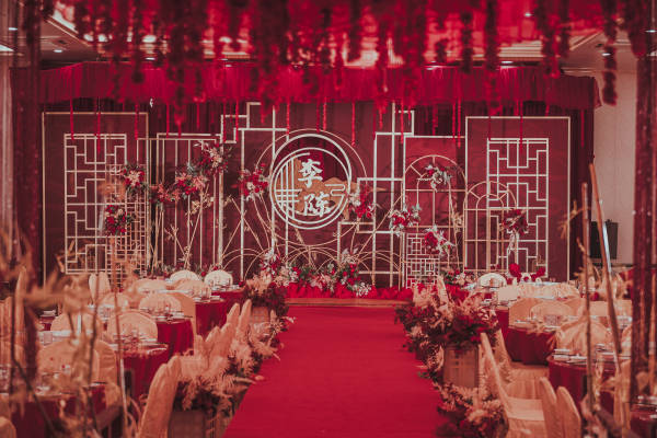 简约中式婚礼