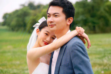 外景小清新婚纱照