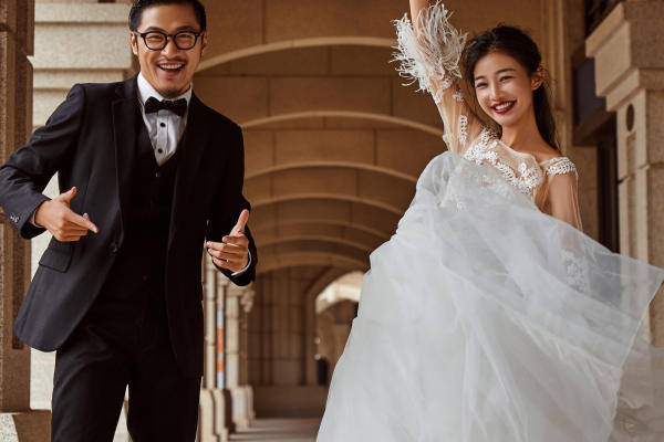 城市纪实风婚纱照