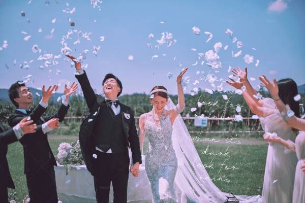 婚纱客照欣赏<婚礼现场>
