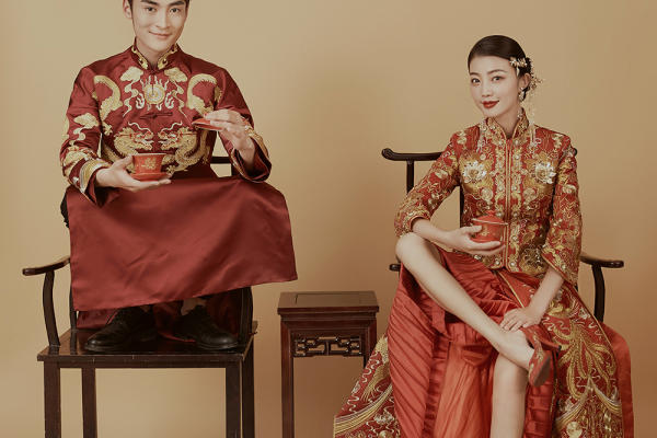新中式婚纱照 | 端庄而不失俏皮
