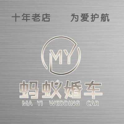 蚂蚁婚车租赁logo