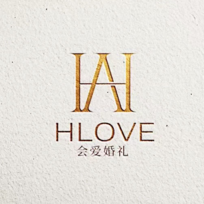 金华市会爱婚礼logo